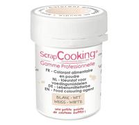 Scrapcooking Colorant Artificiel en Poudre Blanc 5 g, 4046, 5.50 x 4 x 4
