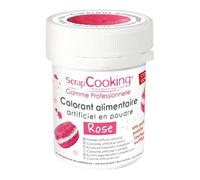 ScrapCooking Colorant artificiel en poudre – Rose – 5 g