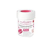 Colorant alimentaire (artificiel) - Rose - Scrapcooking