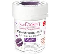 Colorant alimentaire (artificiel) - Violet - Scrapcooking Violet G