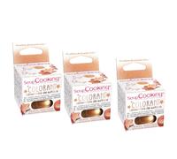 Colorant alimentaire de surface en poudre cuivré 15 g Scrapcooking