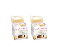 Colorant alimentaire de surface en poudre doré 10 g