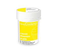 Colorant alimentaire en pâte 20 g - Jaune citron Scrapcooking