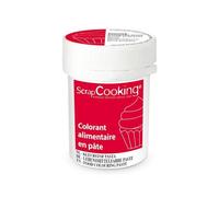 Scrapcooking Colorant en Pâte Rouge Coquelicot 20 g