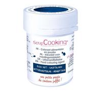 Colorant alimentaire en poudre - SCRAPCOOKING - Pot 5g - Bleu nuit