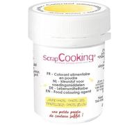 ScrapCooking – Colorant alimentaire en poudre – Jaune pastel – Pot 5 g