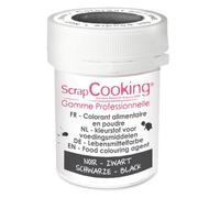 Colorant alimentaire en poudre - SCRAPCOOKING - Pot 5g - Noir