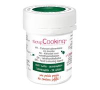 Colorant alimentaire en poudre - SCRAPCOOKING - Pot 5g - Vert sapin