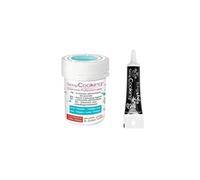 Colorant alimentaire en poudre turquoise + Stylo glaçage noir Scrapcooking