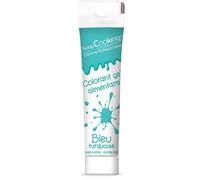 Colorant alimentaire gel - Bleu turquoise - Scrapcooking Bleu G