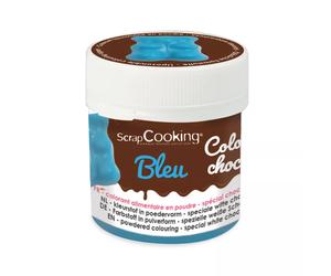 Colorant alimentaire liposoluble pot 5g Bleu Scrapcooking