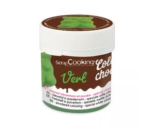 Colorant alimentaire liposoluble pot 5g Vert Scrapcooking