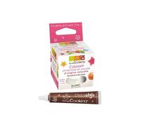 Colorant alimentaire naturel en poudre Blanc + Stylo chocolat