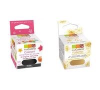 Colorant alimentaire naturel en poudre Noir + paillettes dorées Scrapcooking