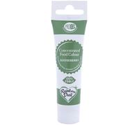 Colorant alimentaire professionnel Rainbow Dust ProGel, groseille à maquereau, 25 g