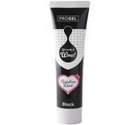 Colorant alimentaire professionnel Rainbow Dust ProGel, noir, 100 g