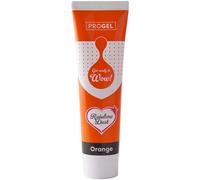 Colorant alimentaire professionnel Rainbow Dust ProGel, orange 100 g