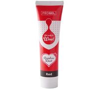 Colorant alimentaire professionnel Rainbow Dust ProGel, rouge, 100 g