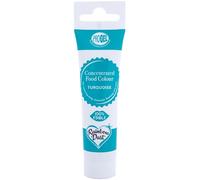 Rainbow Dust - Colorant Alimentaire En Gel Progel 25 Gr - Bleu Turquoise