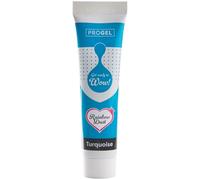 Colorant alimentaire professionnel Rainbow Dust ProGel, turquoise 25 g