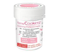 Colorant alimentaire en poudre rose poudré Scrapcooking
