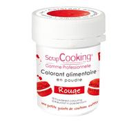 Colorant artificiel en poudre rouge 5g