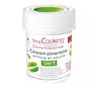 ScrapCooking Colorant artificiel en poudre Vert 5 g