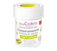 Colorant alimentaire (artificiel) - Vert citron - Scrapcooking Vert G