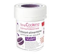 Colorant alimentaire (artificiel) - Violet - Scrapcooking Violet G