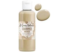 Colorant beige pour savon à la glycérine : formule hydrosoluble | Idéal pour des créations spectaculaires | Ajouter quelques gouttes pour des tons intenses | 100 ml