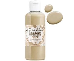 Colorant beige pour savon à la glycérine : formule hydrosoluble | Idéal pour des créations spectaculaires | Ajouter quelques gouttes pour des tons intenses | 100 ml