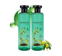 Colorant Capillaire 260 ml à l'Huile Végétale Brillance Naturelle Crème | Lot de 2 Flacons de Coloration Capillaire Couverture Cheveux Blancs-Gris Adultes Seniors Coiffeurs