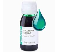 Colorant concentré liquide vert émeraude pour cosmétiques | Pigment hydrosoluble pour crèmes, shampooings, parfums et désodorisants | Emballage pratique | usage professionnel