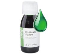 Colorant concentré liquide vert menthe | Pigment organique hydrosoluble pour cosmétiques professionnels. Parfait pour crèmes, gels de bain et parfums. Vibrant et intense