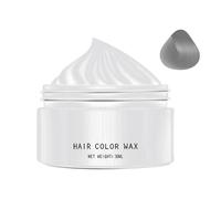 Colorant crème à la coiffure instantanée | Coloriage instantané lavable Clay | Coloriage jetable boue de cheveux temporaire Cire | Couleur des cheveux adaptée aux fêtes, au cosplay, au style, aux fest