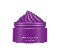 Colorant crème à la coiffure instantanée | Coloriage instantané lavable Clay | Coloriage jetable boue de cheveux temporaire Cire | Couleur des cheveux adaptée aux fêtes, au cosplay, au style, aux fest