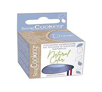 Colorant en poudre d'origine naturelle Denim 10g - Colorant Pâtisserie Cuisine Gateaux Biscuits Glaces Bleu doux