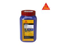 SIKA - Colorant en poudre pour ciment/chaux/plâtre - SikaCem Color Bleu - Couleur uniforme - Résistant aux UV - Ne modifie pas le temps de prise des mortiers - Dosage facile - 700g
