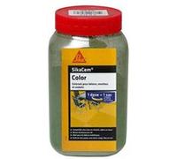 Colorant en poudre pour ciment, chaux et plâtre SIKA SikaCem Color - Vert - 900g