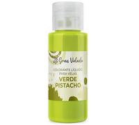 Colorant liquide bougie vert pistache | Facile à utiliser, concentré et rentable | Idéal pour bougies de prospérité | Mélange jaune et bleu | 15 ml | 1000 ml