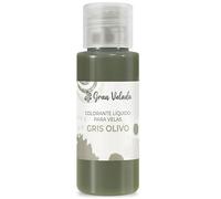 Colorant liquide gris olive pour bougies | Ajoutez de l'élégance à vos créations avec facilité | Concentré et rentable | Plusieurs formats disponibles | 30 ml