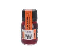 Colorant liquide hydrosoluble orange mandarine 30 ml