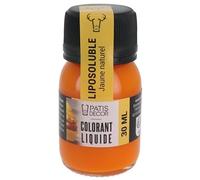 Colorant liquide liposoluble jaune naturel 30ml - DDM 11/25