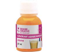 Colorant liquide pour bougie 27 ml Jaune