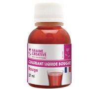 Colorant liquide pour bougie 27 ml Rouge