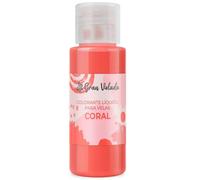 Colorant liquide pour bougies corail 150 ml | Prêt à l'emploi sur de la cire ou de la paraffine fondue Large gamme de teintes Idéal pour créer des bougies colorées | 30 ml