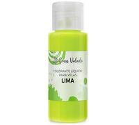 Colorant liquide pour bougies couleur citron vert | Facile à utiliser Donnez vie à vos bougies avec quelques gouttes Concentré et rentable. Résultats saisissants et sans grumeaux. | 30 ml