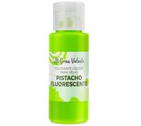 Colorant liquide pour bougies pistache fluorescent, facile à utiliser, concentré et rentable, mélange bleu et jaune fluo, plusieurs formats disponibles, 30 ml