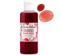 Colorant liquide rouge vif pour savon à la glycérine | Facile à utiliser et hydrosoluble | Crée des savons attrayants et brillants | 100 ml