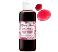 Colorant liquide savon à la glycérine rouge fraise | Ajoutez de l'intensité à vos créations avec quelques gouttes | Idéal pour les bases en verre et opaques | Prêt à l'emploi | 100 ml
